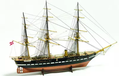Billings 1/100 Jyland Fregatten Wooden Model Ship • $549.99