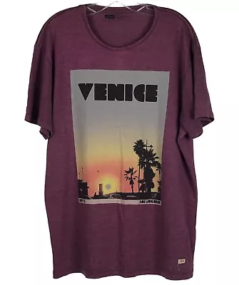 Levi's Men T-shirt Venice Beach Purple Size XL • $10