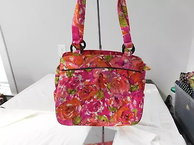 Vera Bradley Wilma Satin Bag Vintage Rose EUC • $19.99
