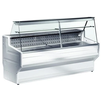 £3250 • Buy Zoin Hill Slimline Deli Serve Over Counter Chiller White 2500mm