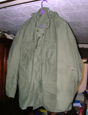 £59.26 • Buy US Army M-65 Field Jacket 8405-782-2943 Vintage Men's Long Large 41-45 ~ Rolane