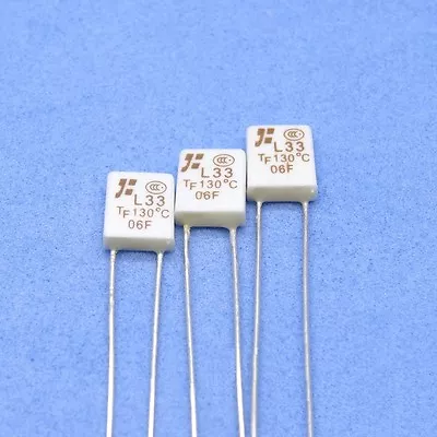 £2.30 • Buy 5 Pcs New L33 Cutoff TF 130℃ Thermal Fuse 250V 2A 