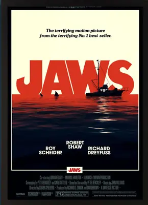 Jaws Matt Ferguson Movie Film Amity Island Achival Poster Print Fine Art Mondo • $139