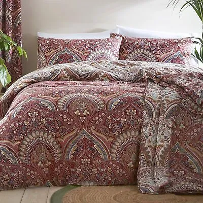 Duvet Cover Bedding Collection Palais Paisley Print Dreams & Drapes Multi • £27.89