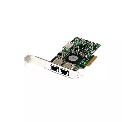 Broadcom BCM5709 Dual Port RJ45 - 1Gbps Full Height PCIe-x4 NIC • £15