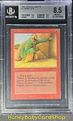 MTG Arabian Nights 1993 Ali Baba BGS 8.5Q++ (Baby Quad++) NM/MT+ OldSchool 93/94 • $59.99