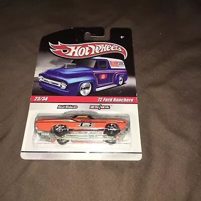 Hot Wheels Delivery Slick Rides Mr. Gasket '72 Ford Ranchero #23/34 Orange  V73 • $10.95