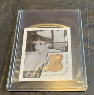 2001 Bowman Heritage Bob Feller Cleveland Municipal Stadium Seat #BHM-BF Relic • $5.95