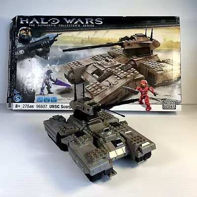 Mega Bloks Halo Wars UNSC Scorpion Tank 96807 • $79.97