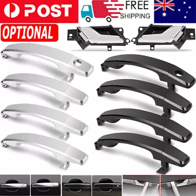 Front/Rear Left Right Inner Outer Door Handle Chrome For Holden Captiva 06-2018 • $17.98