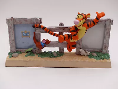 Vintage Disney Michel & Co Tigger Classic Winnie The Pooh Photo DOUBLE 2 Frame • $29.99