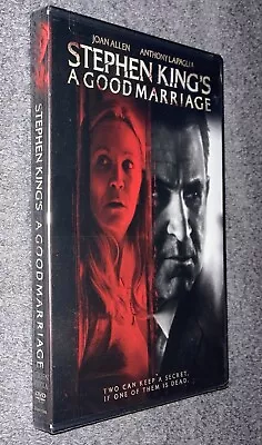 A Good Marriage DVD Joan Allen Anthony Lapaglia ￼Stephen Lang Stephen King - NEW • $17.49