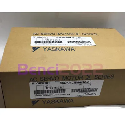 Yaskawa SGMAH-07DAA61D-OY AC Servo Motor New In Box Expedited Ship 1PCS • $640