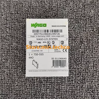 NEW Wago 750-555 Buscoupler DeviceNet Module PLC Adapter • $242