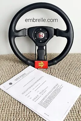 MOMO ZAGATO DESIGN Steering Wheel Porsche 911 944 Honda Civic EF EE JDM BMW E30 • $999.99