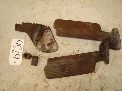 1959 Massey Ferguson 50 Tractor Foot Pegs & Brake Lock • $30