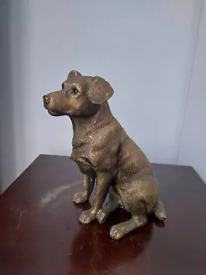 Jack Russell Terrier Ornament Leonardo Bronzed Range Figurine. • £19