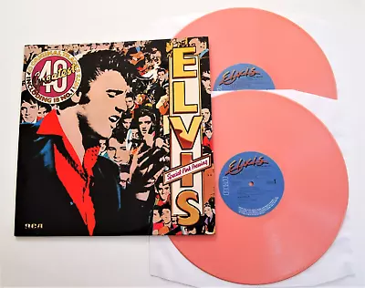 £79.99 • Buy ELVIS PRESLEY - ELVIS'S 40 GREATEST HITS LP PINK VINYL NM/N MINT Rare Promo Demo