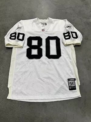 Reebok Jerry Rice Raiders Authentic Jersey Men 48 XL Vintage Oakland Stitch Sewn • $279.96