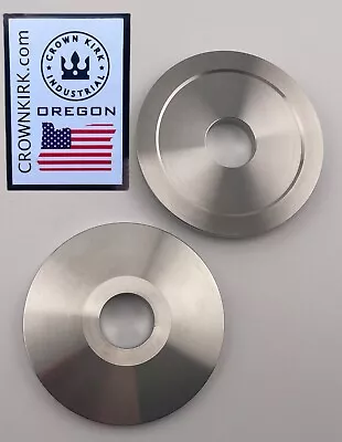 Arbor Bench Grinding Washers 2-3/8  OD X 5/8  ID - Stainless Steel CNC Machined • $19.50