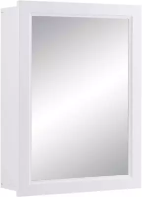 Mirror Medicine Cabinet W/Single Door And Inner Adjustable Shelf In 3 Heights St • $89.99