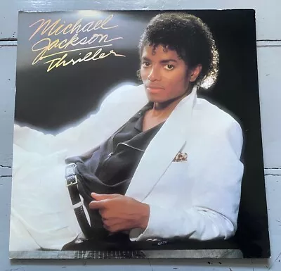 Michael Jackson - Thriller 1982 UK Epic Vinyl Ex • £0.99