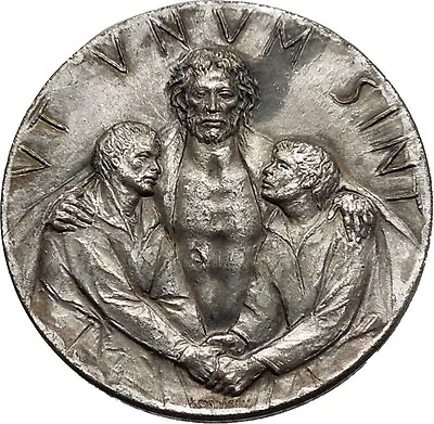 Vatican 1975 Holy Year Jubilee Basilicas Of Rome Jesus Christ Medal I44400 • $80