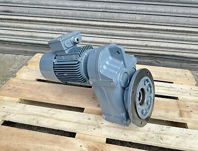 SEW 2.2kW 3-Phase AC Electric Motor Gearbox With Brake 41RPM Gear Motor Reducer • £725