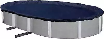 Premium Winter Pool Cover For Above Ground Oval Pool 10' X 15' Ft. • $37.01