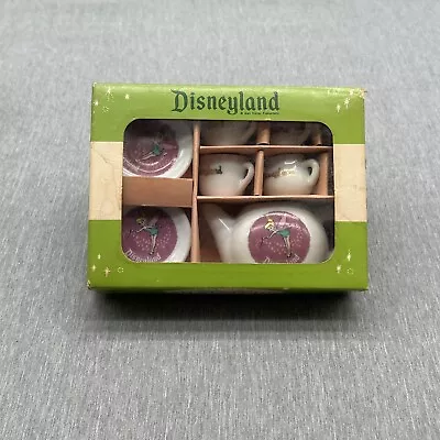 Vintage Disney Disneyland Exclusive Tinker Bell Miniature Tea Set • $42