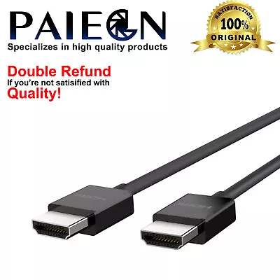 Paiegn 8K HDMI 2.1 Cable UHD 6.6FT 48Gbps For Apple TV Gaming Consoles TV Box • $12.99