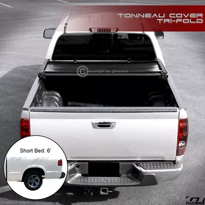 For 1994-2003 Chevy S10 Pickup/GMC Sonoma 6 Ft Bed Tri-Fold Soft Tonneau Cover • $180