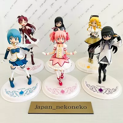 Puella Magi Madoka Magica DX Figure Homura Kyoko Sayaka Mami Set Of 6 • £116.67