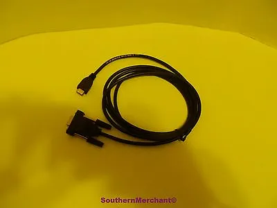 VERIFONE VX670 VX680 Mini HDMI RS232 DB9 FEMALE CABLE PC CABLE PROGRAMMING • $49.95