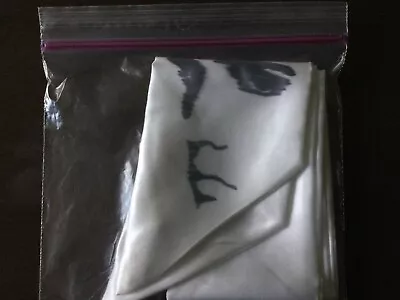 Rare Elvis Presley White Scarf With Black Profile Picture • $55