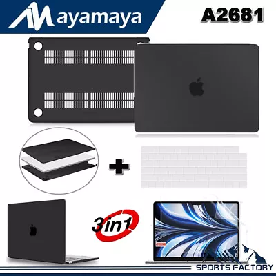 Rubberized Case F 2022 MacBook Air 13.6  A2681 M2 Hard Shell &Keyboard LCD Cover • $18.99