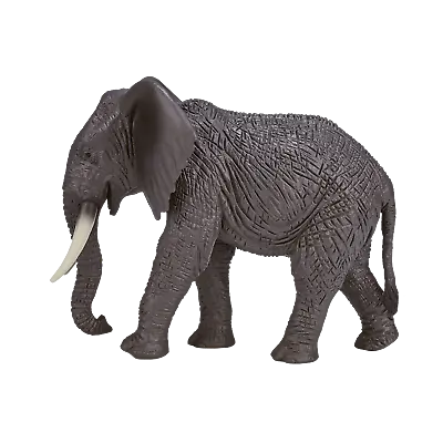 Mojo AFRICAN ELEPHANT Wild Zoo Animals Play Model Figure Toys Plastic Forest • £10.50