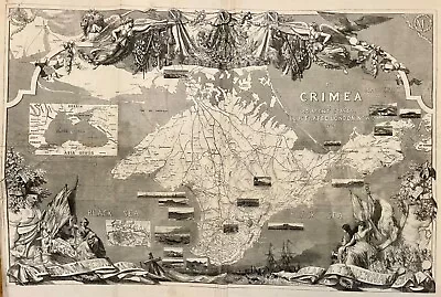 The Illustrated London News 1856 Vol 28 Jan-Jun War Crimea Baltic Sea Maps • £140