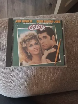 Grease - Original Soundtrack (CD 1991) John Travolta Olivia Newton John • £2