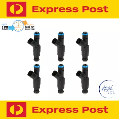 6x Fuel Injector For Jeep Cherokee XJ Grand Cherokee WJ WG ZG ZJ Wrangler TJ • $109.95