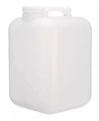 Emergency 5 Gallon Water Storage White Container Carrier Jug Camping Tornado NEW • $23.33