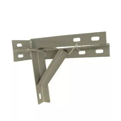 12 Inch Powder Coated T&K Wall Mount Bracket For TV Aerial Or Satellite Dish • £27.95