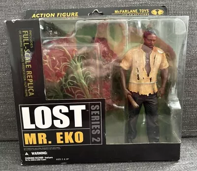 Mr Eko McFarlane Series 2 Lost TV Show Adewale Akinnuoye Agbaje Action Figure • $29.99