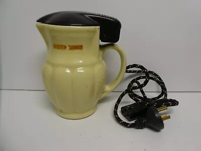 Hot Point Australian Pottery Electric Kettle Teapot Vintage Retro Mid Century • $46