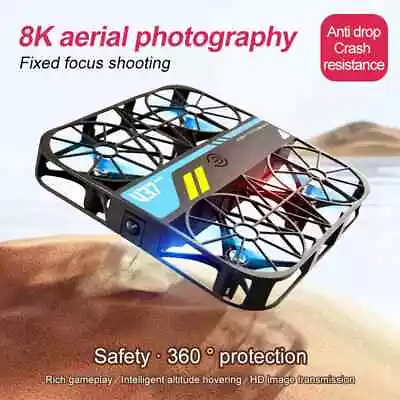 V37 8K Drone WIFI FPV Drones With Camera HD 4k Helicopter Plane RC Quadcopter • $19.90