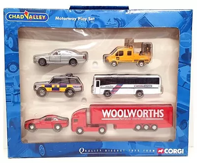 Chad Valley 60016 - Motorway Play Set ERF Porsche Plaxton Land Rover BMW Ford • £49.99