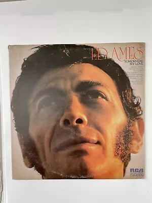 ED AMES SOMEWHERE MY LOVE RCA RECORD LP Vinyl M • $3