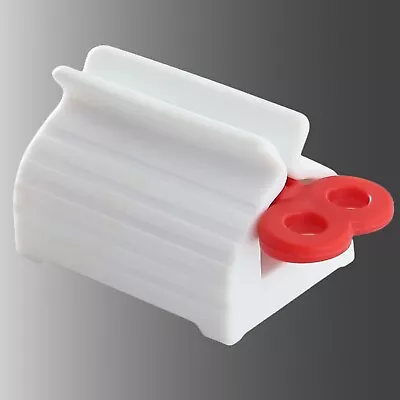 Toothpaste Squeezer Bathroom Tube Dispenser Seat Easy Stand Rolling Holder • $4.95