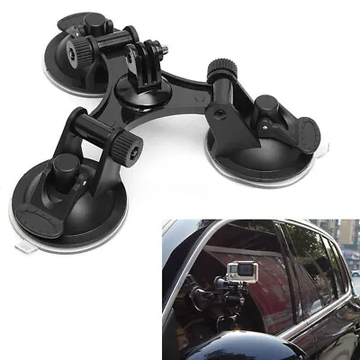 SJ7 Yi 4K H9 Window Glass Mount Car Suction Cup Adapter Car Mount Camera Holder • £7.33