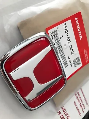 Genuine Jdm 00-09 Honda S2000 Rear Emblem Red Oem Japan S2k Badge S2a New • $49.99